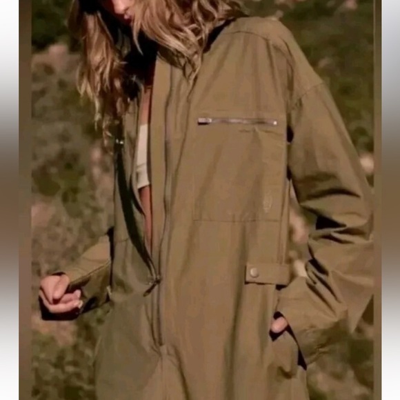 Free People Mesmerize Me Coveralls - Picture 2 of 8